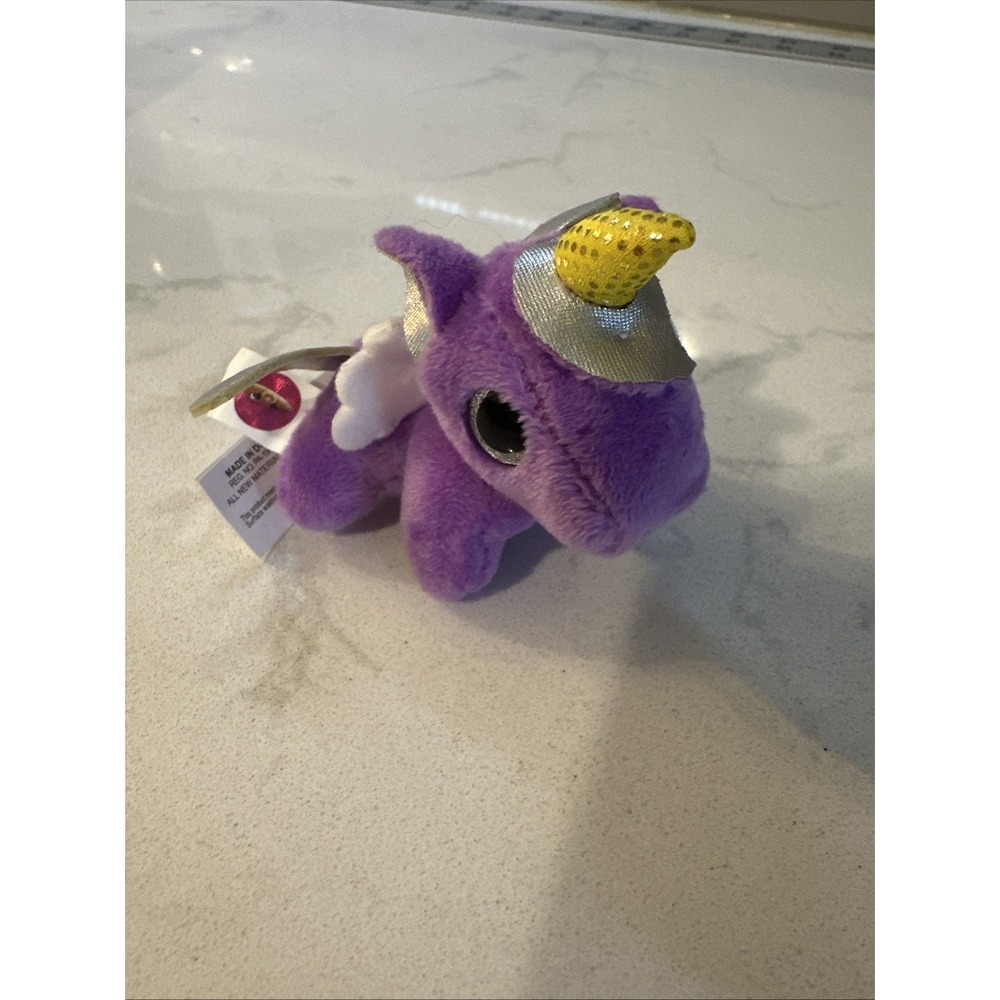 Surprizamals Purple Unicorn Mini Plush‎ 3" Stuffed Animal Toy